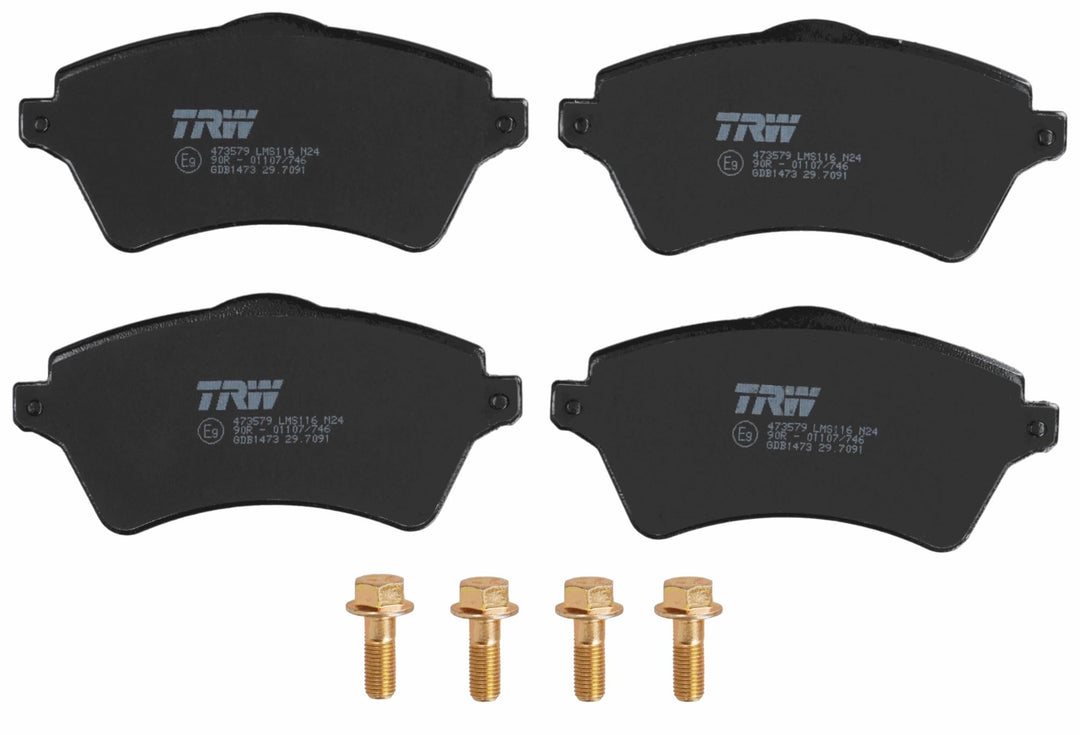 TRW GDB1473 Bremsbelagsatz, Scheibenbremse