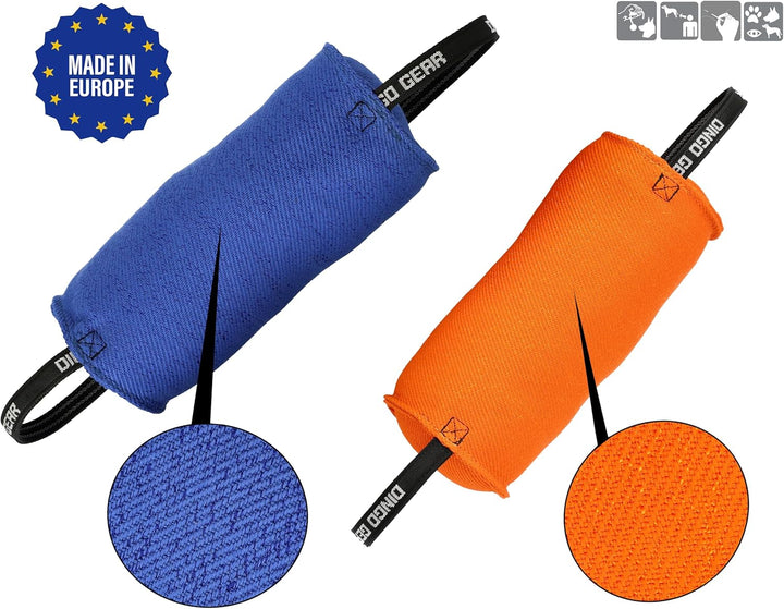 Dingo Gear Beisswurst,Berta'' mit 2 Griff #14cm Länge 30 cm aus französischem Material (Nylcott) für