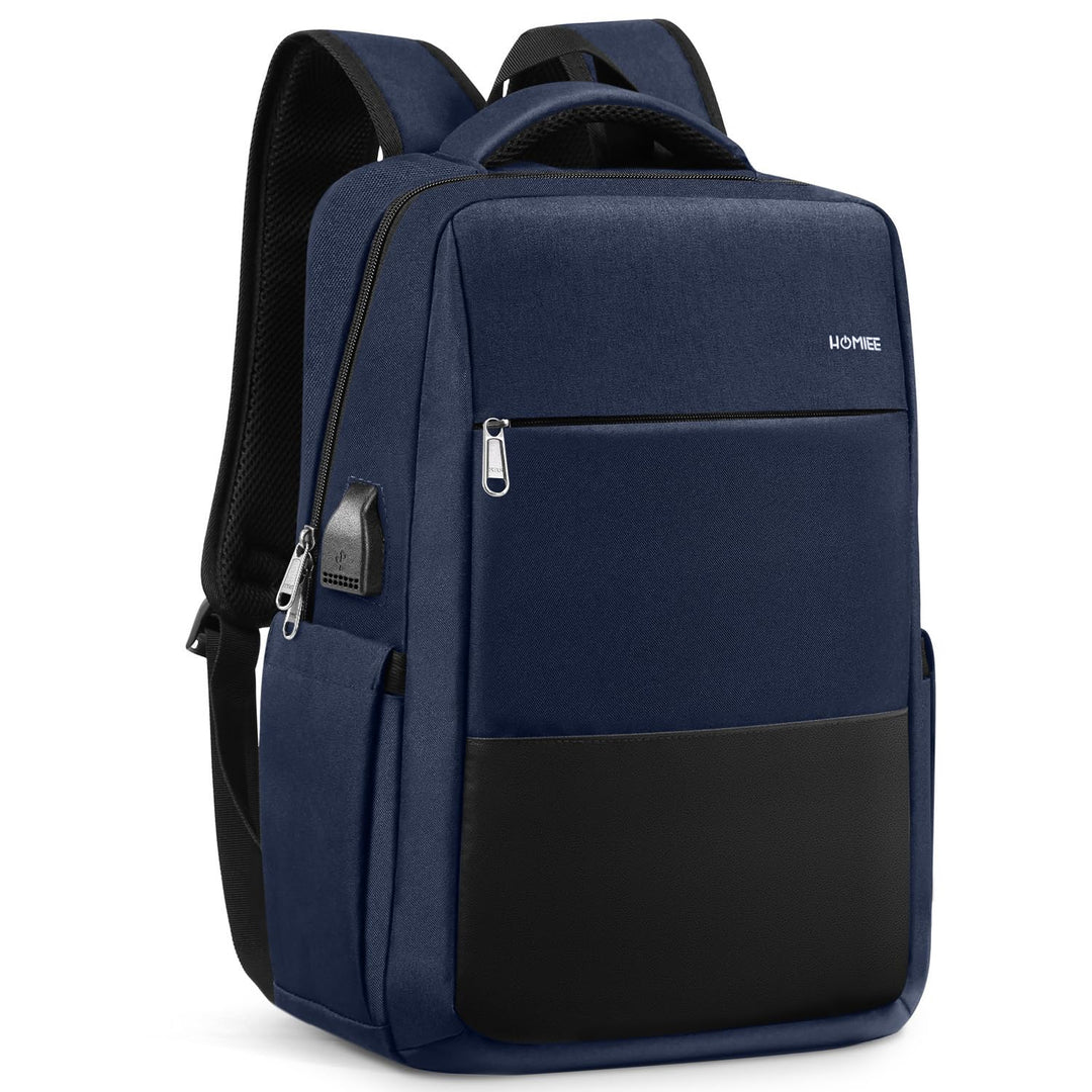 HOMIEE Rucksack Herren Laptop Rucksack Damen Wasserdicht Backpack Uni Tagesrucksack Laptoprucksack A