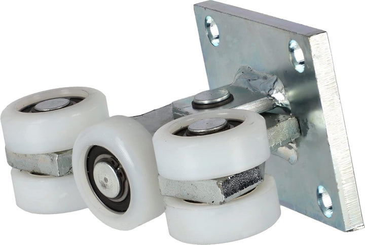 KOTARBAU® 2er Set Laufrolle für Schiebetore Flügeltore 5 Rollen Vielseitigkeit zum Greifen nah 2 Stü