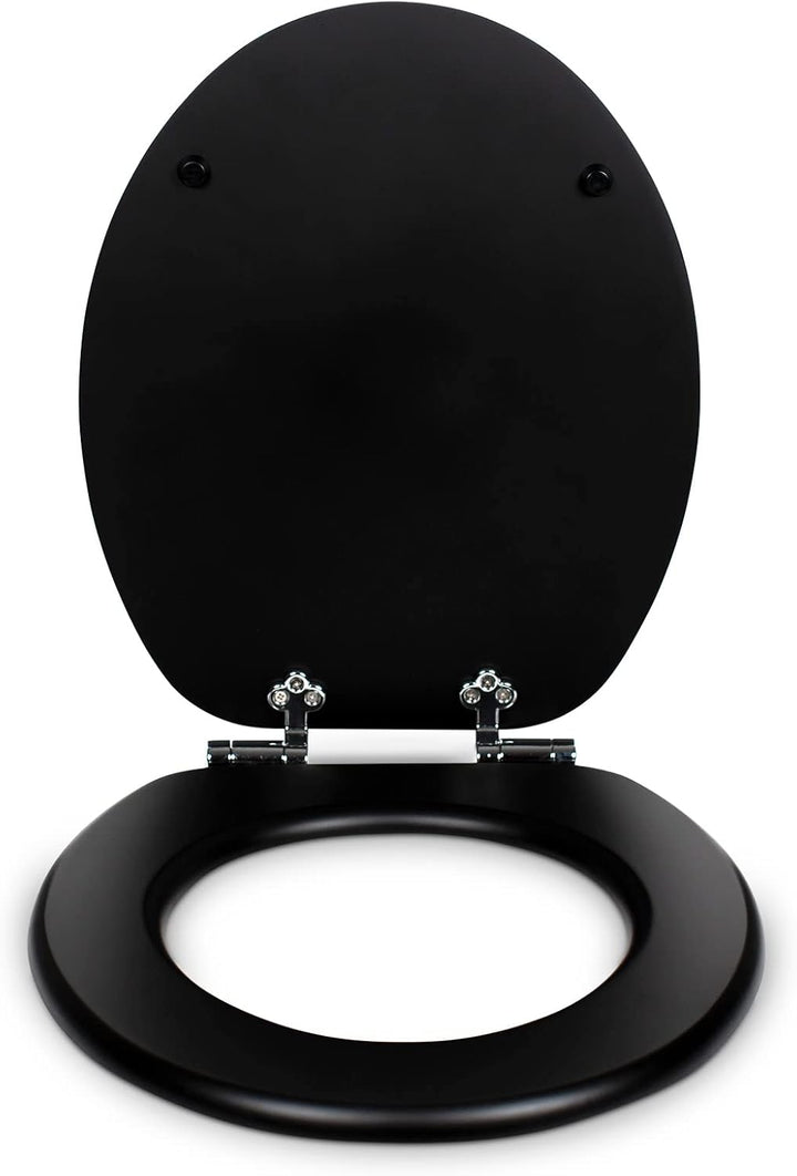 SANFINO® Premium WC Sitz mit Absenkautomatik – hochwertige Toilettendeckel aus Holz, viele bunte Mot