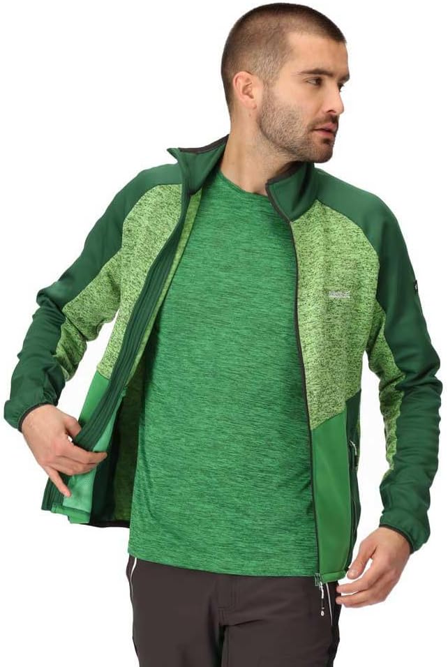Regatta Coladane V Strickfleecejacke Herren Grün M, Grün M