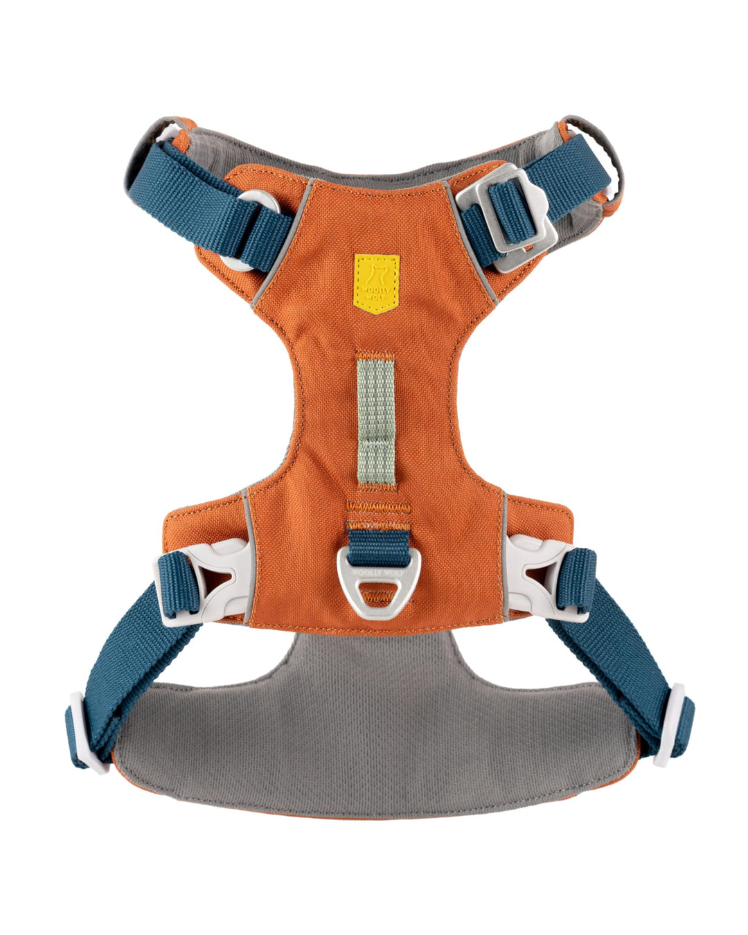 Woolly Wolf Alpha 360 Hundegeschirr für kleine Hunde &amp; Welpen XS Terracotta Mix – Geschirr mit 4-Pun