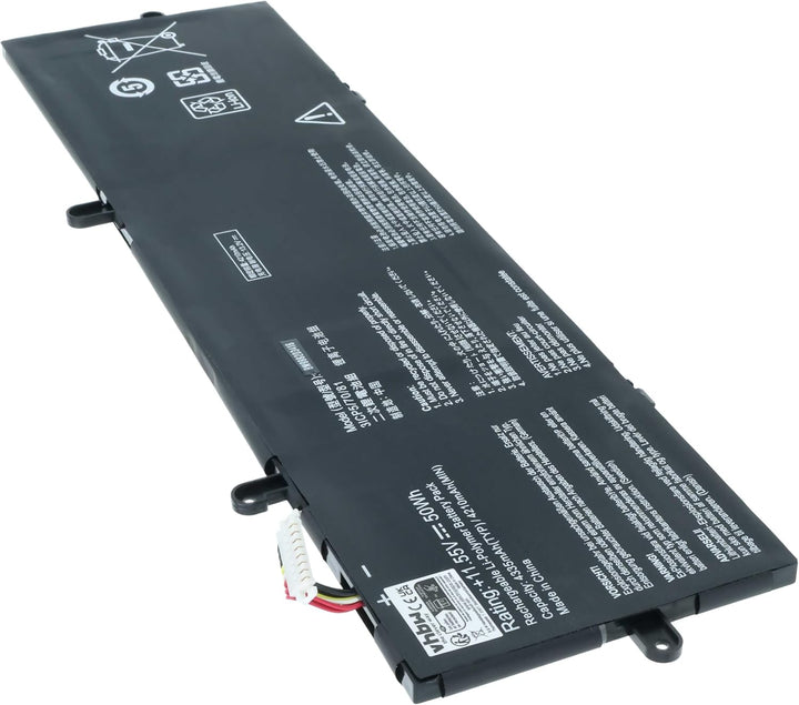 vhbw Akku kompatibel mit Asus ZenBook 14 UX433FN-N5230R, UX433FQ-A5032R, UX433FQ-A5032T Notebook (42
