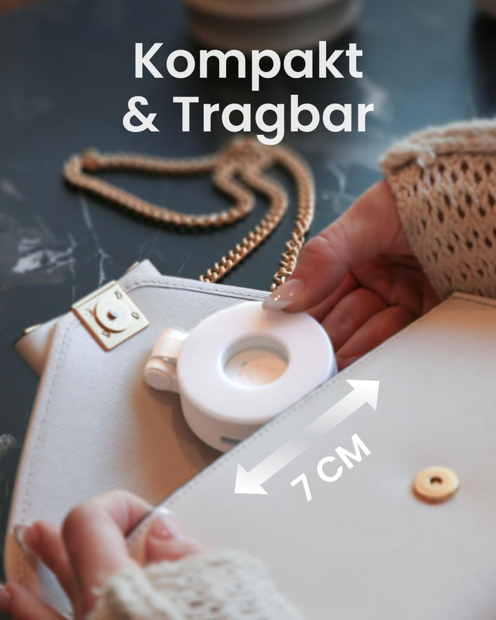 KraftGeek Magnetische Selfie Licht Kompatibel mit Magsafe, Tragbares LED Handy Licht für iPhone/Andr
