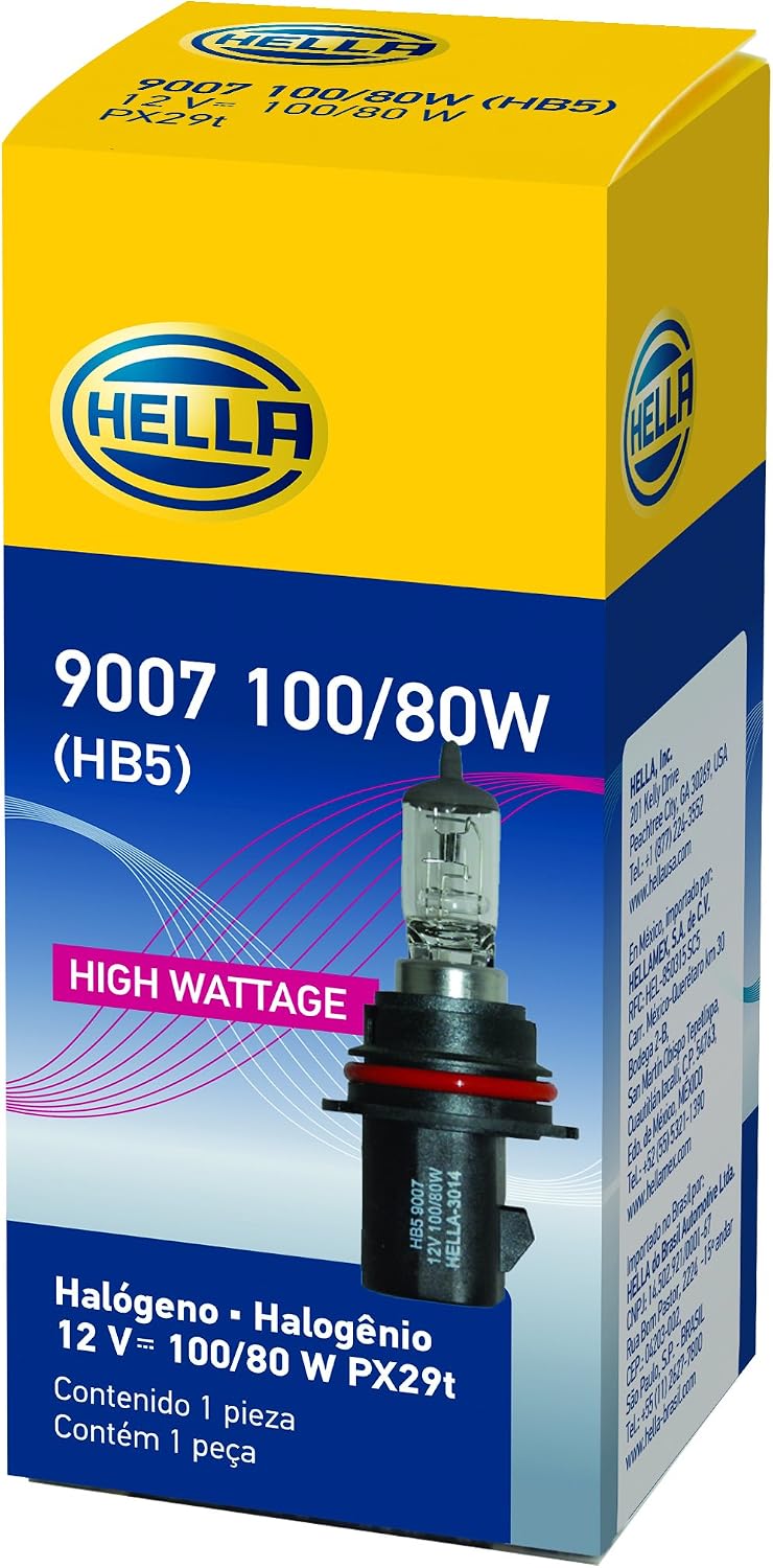 Hella hla-h83175051 HB 9007 12 V 100/80 Halogenlampe Off Road Gebrauch High Wattage - 100/80W Einzel