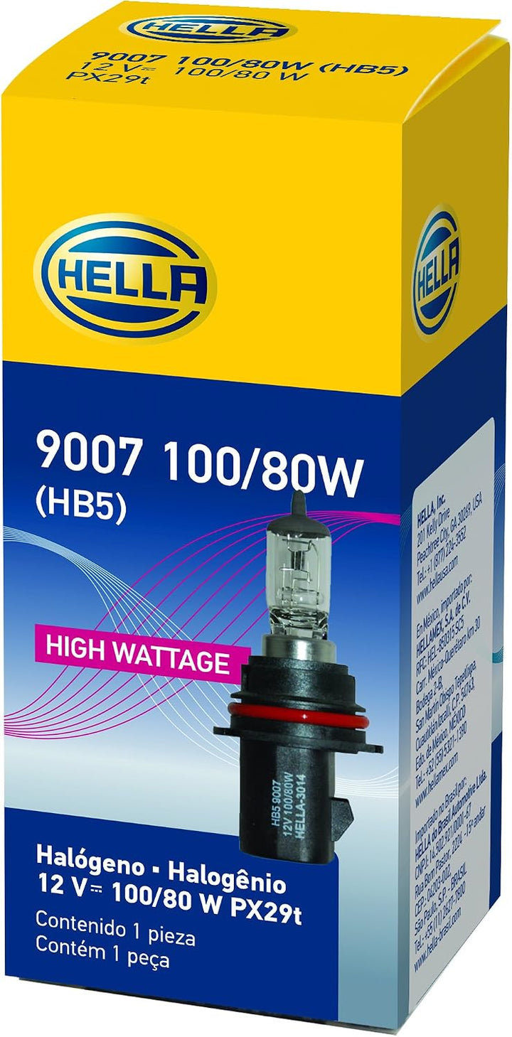 Hella hla-h83175051 HB 9007 12 V 100/80 Halogenlampe Off Road Gebrauch High Wattage - 100/80W Einzel