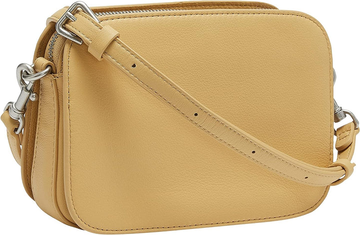 Liebeskind Damen Harris Luka Crossbody S Champagne, Champagne