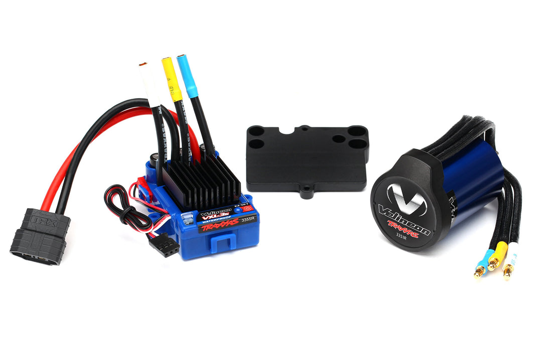 Traxxas 3350R Velineon Vxl-3S Brushless Power System Modellautoteile Schwarz 4,5 , 37,5