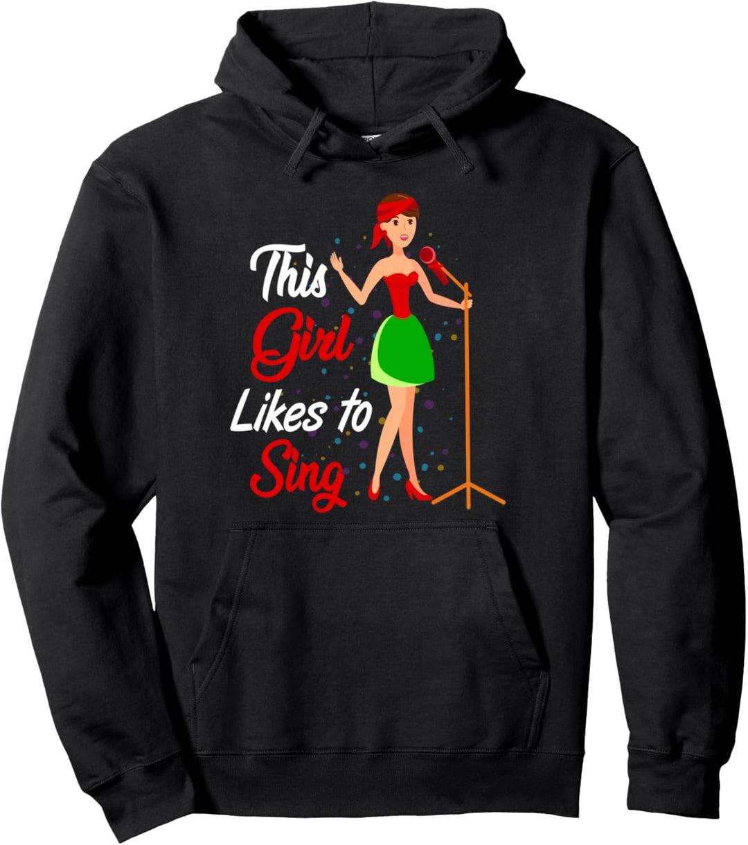 Dieses Mädchen singt gerne Pullover Hoodie