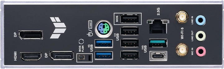 ASUS TUF Gaming B650M-E WiFi Mainboard Sockel AMD AM5 (Ryzen 7000, mATX, PCIe 5.0, DDR5-Speicher, 2,