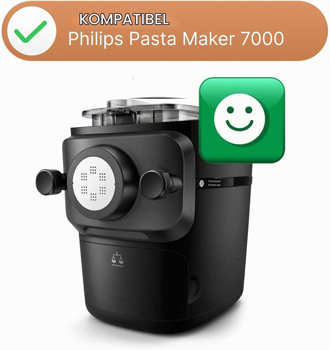 Pastidea - Matrize aus POM Katze Gobbo kompatibel mit Philips Pastamaker Avance und Serie 7000