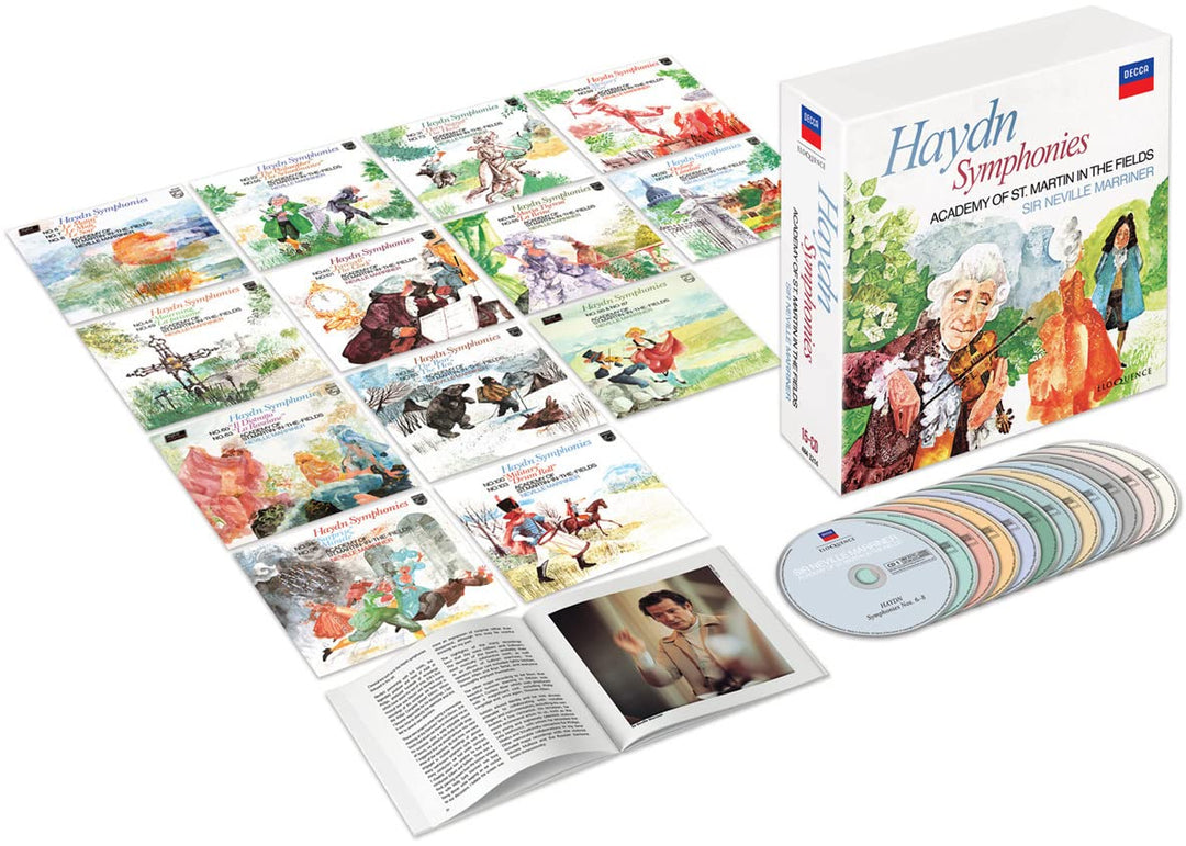Symphonien, Audio-CD
