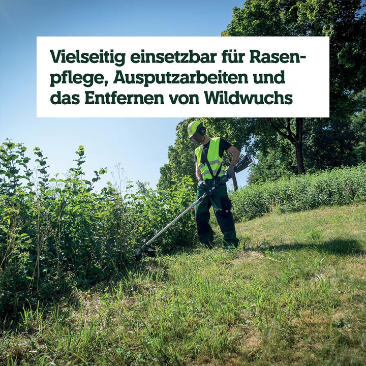 metabo Freischneider-Aufsatz MA-FS 40-40 cm Schnittkreis, werkzeugloser Fadenwechsel, Robustes Metal