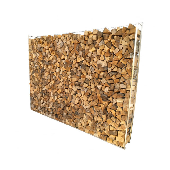 Holzstapelhilfe aus Edelstahl von Namor | Kaminholzregal | Brennholz | Stapelhilfe | Holzstapelhalte