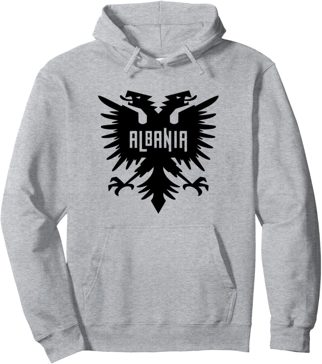 Albanische Flagge Albanien Doppelkopf Adler Albanien Pullover Hoodie