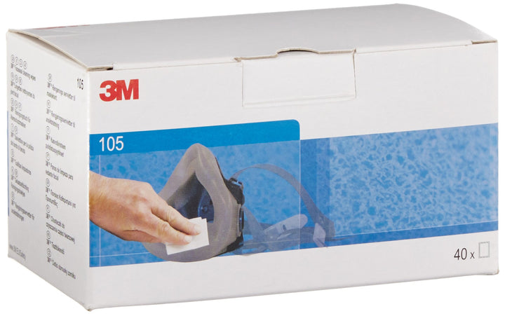 3M 105 Reinigungstuch (40-er Pack) Single, Single