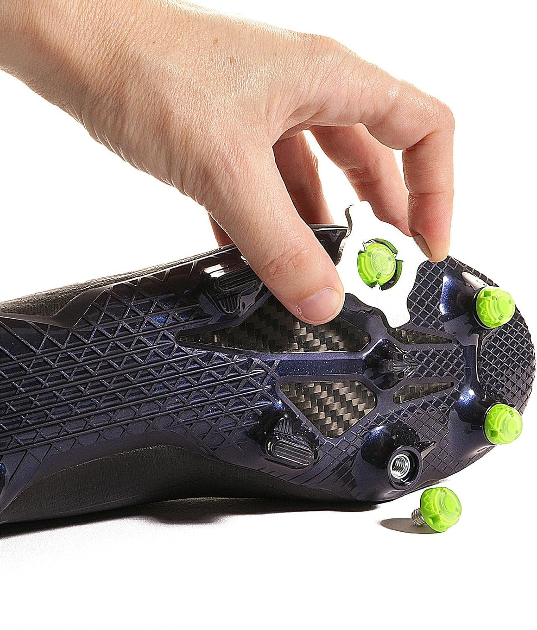 STUDIAMONDS Gummistollen für Fussballschuhe - 14 Fussballstollen Standardgewinde-TPU Studs Transluze