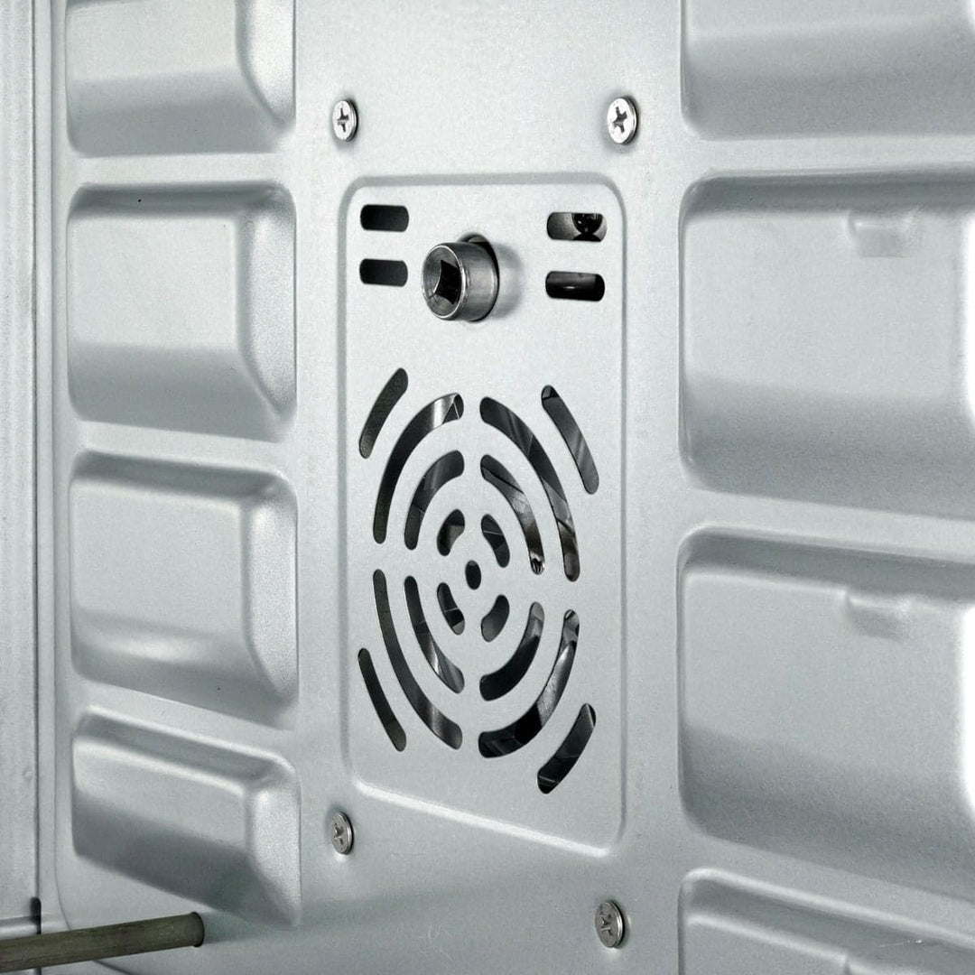 Koliber SUPERMAX X 3000W Backofen 48L Umluft Drehspiess Familienofen Pizzaofen Edelstahl 2000W Ober