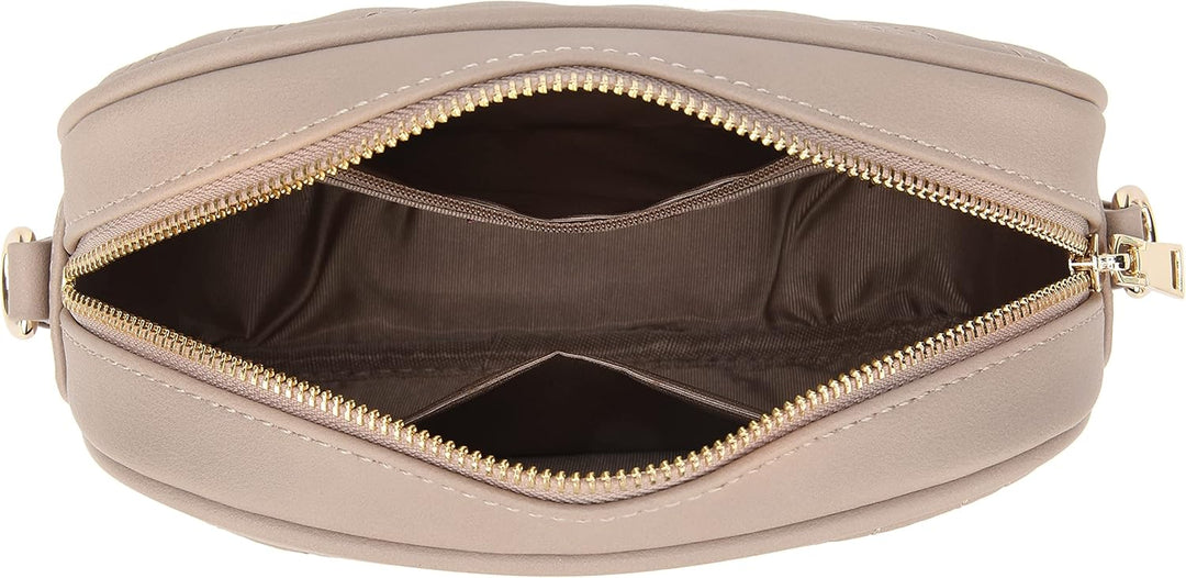 lola mae Gesteppte Umhängetasche, trendiges Design Schultertasche 1a15-stein, 1a15-stein
