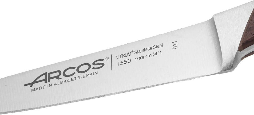 Arcos Serie Natura - Schälmesser - Klinge aus Nitrum geschmiedetem Edelstahl 100 mm - HandGriff Rose