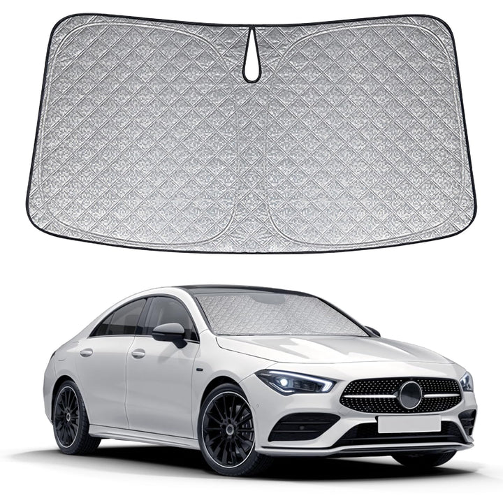 Sonnenschutz Auto Frontscheibe Kompatibel mit Mercedes-Benz A-Class W177 2018-2024, Windschutzscheib