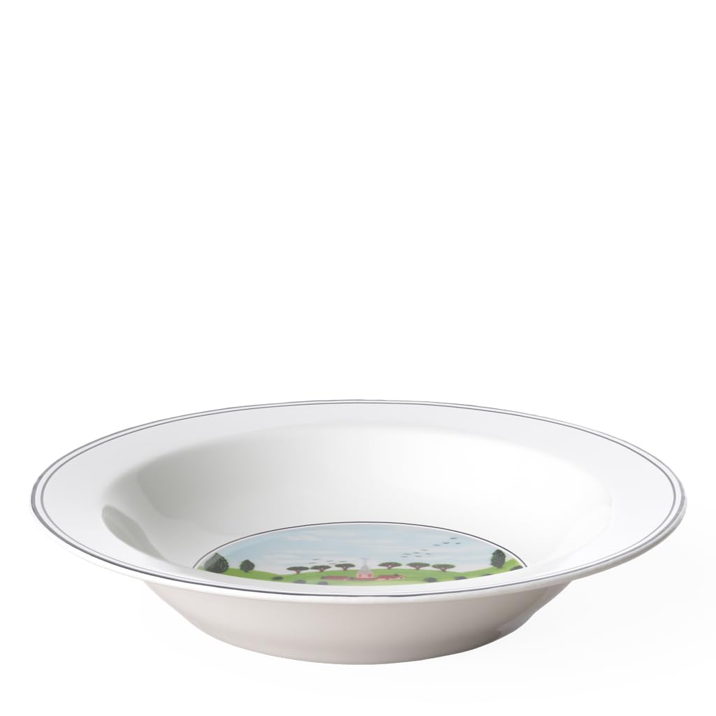 Villeroy und Boch Design Naif Salatschale Begegnung, Premium Porzellan, Begegnung