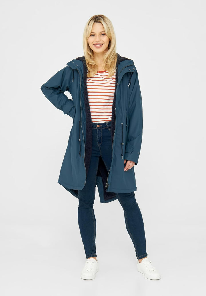 derbe Damen Regenjacke Friese Tidaholm 38 orion blue/navy, 38 orion blue/navy