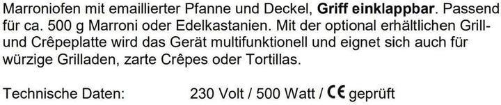 Stöckli Marroniofen MAX, Schwarz, vielseitig verwendbar