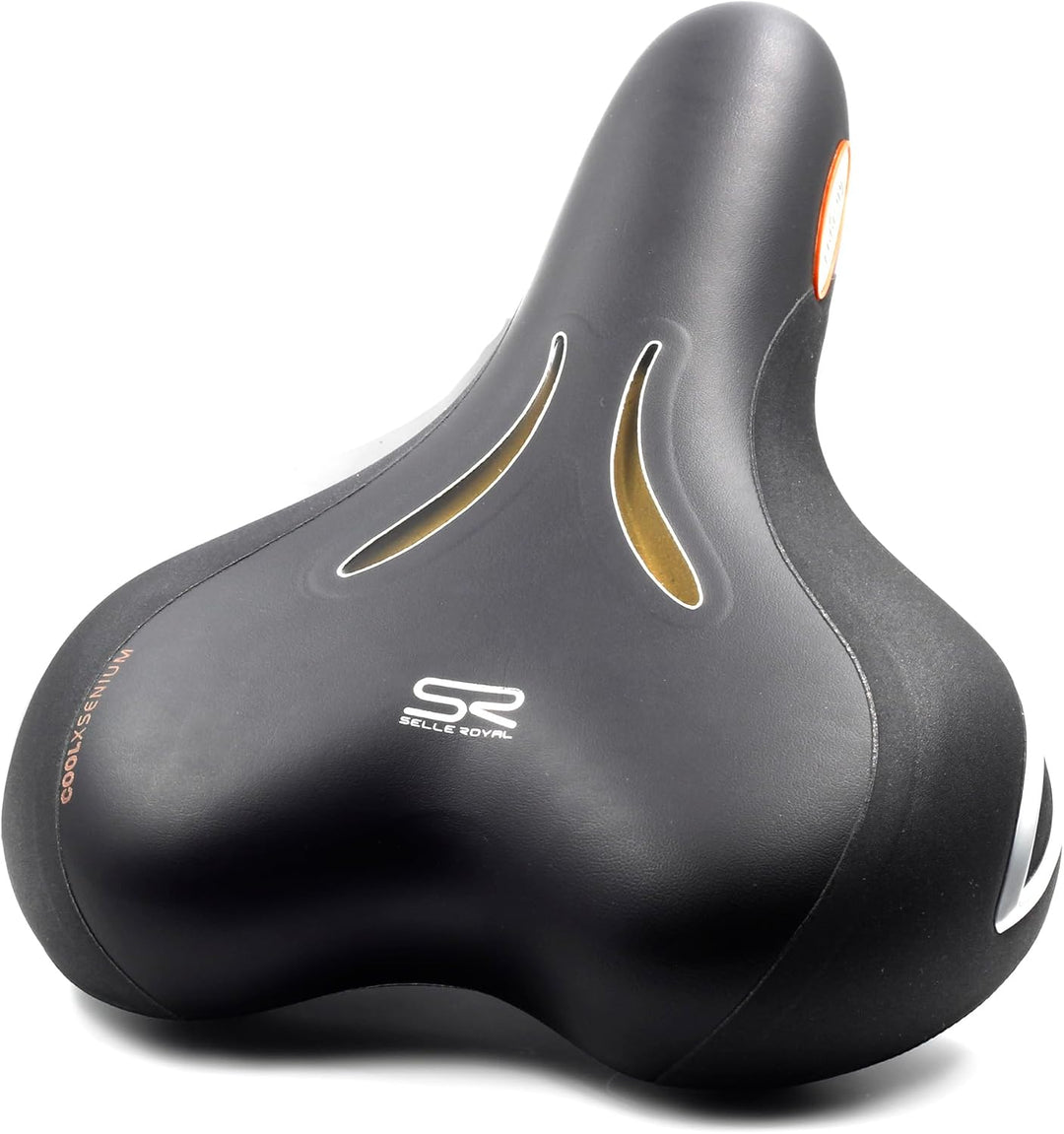 Selle Royal Lookin RoyalGel Comfort Fahrradsattel Schwarz M, Schwarz M