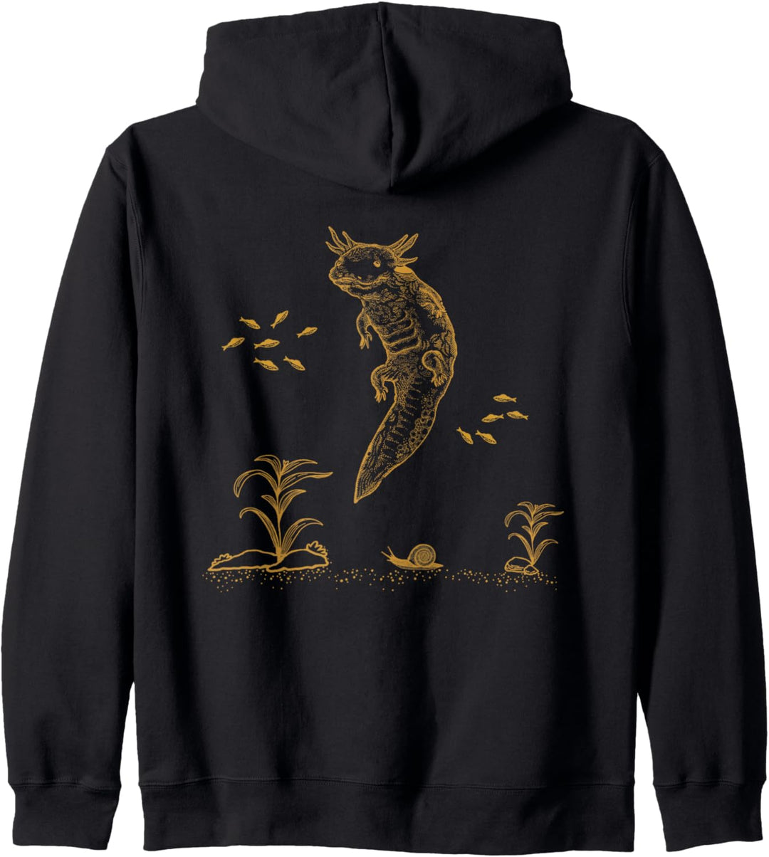 Axolotl Mexikanische Salmler Schneckensee Xochimilco Mexico Kapuzenjacke