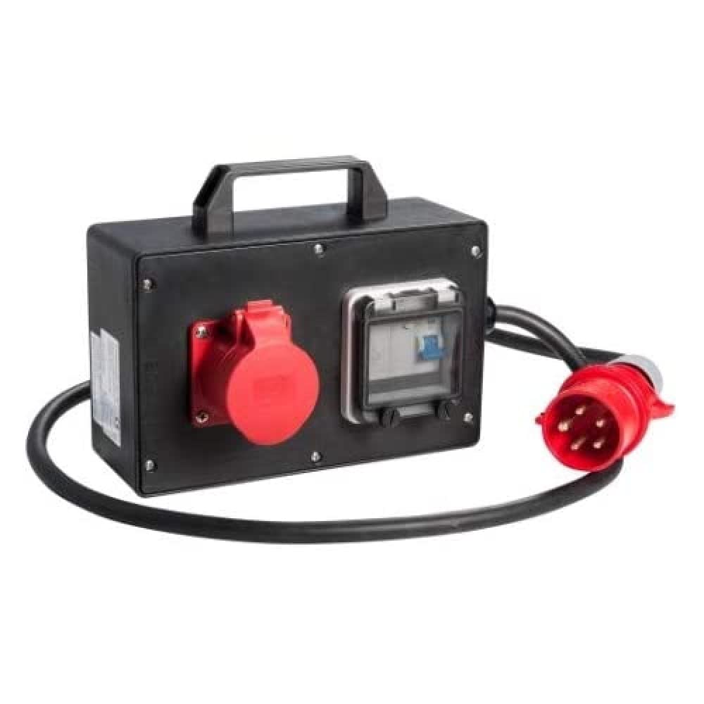 SIROX® Vollgummi-FI-Box "GÖRLITZ" CEE 16 A, 400 V~ 1, CEE 32 A, 400 V~ ohne