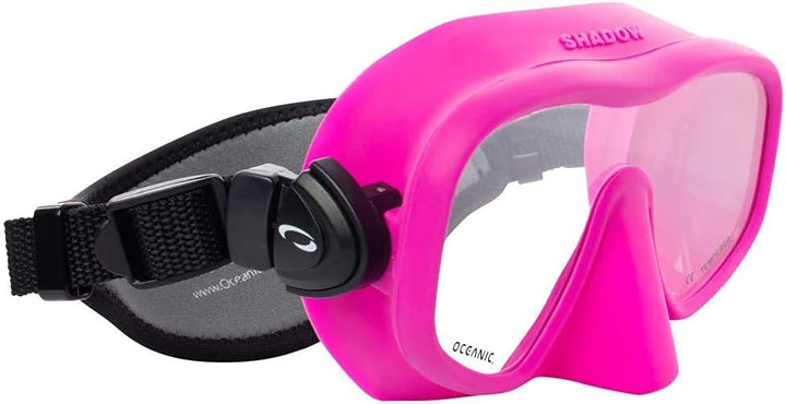 Oceanic Shadow Scuba Diving Mask rose, rose