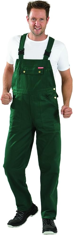 Planam Latzhose BW 345, grösse 56, mittelgrün, 542056 Grün 56, Gr&#xFC;n 56