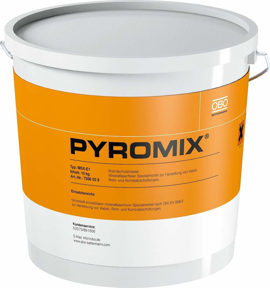Brandschutzmörtel für Kombischott 10 kg BETTERMANN MSX-E1