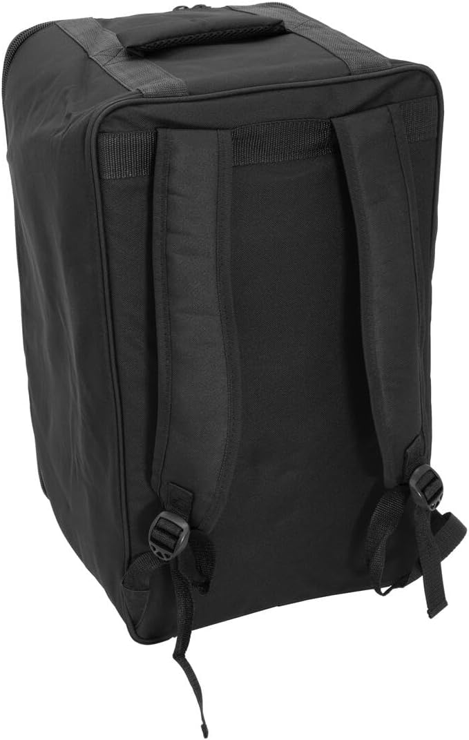 DIMAVERY CJT-01 Nylon-Tasche für Cajon | Schwarze Transporttasche für ein Cajon