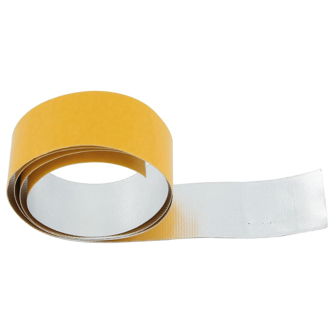 Selbstklebendes Hitzeschutz Tape/Hitzeschutzband - aluminiumbeschichtet - bis 500°C (3,5cm x 5m), 3,