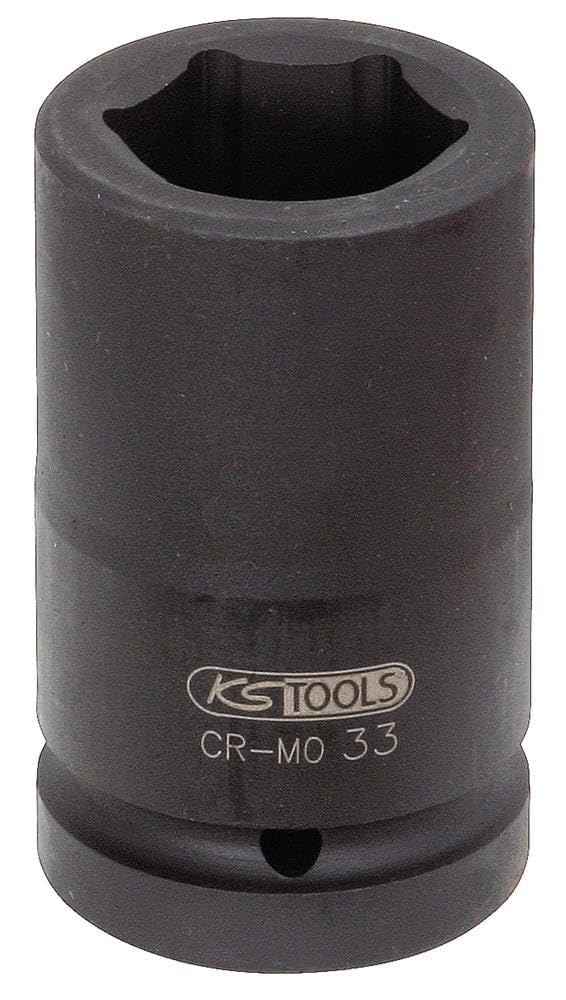 KS Tools 515.1846 1" Sechskant-Kraft-Stecknuss, lang, 46mm 46 mm, 46 mm