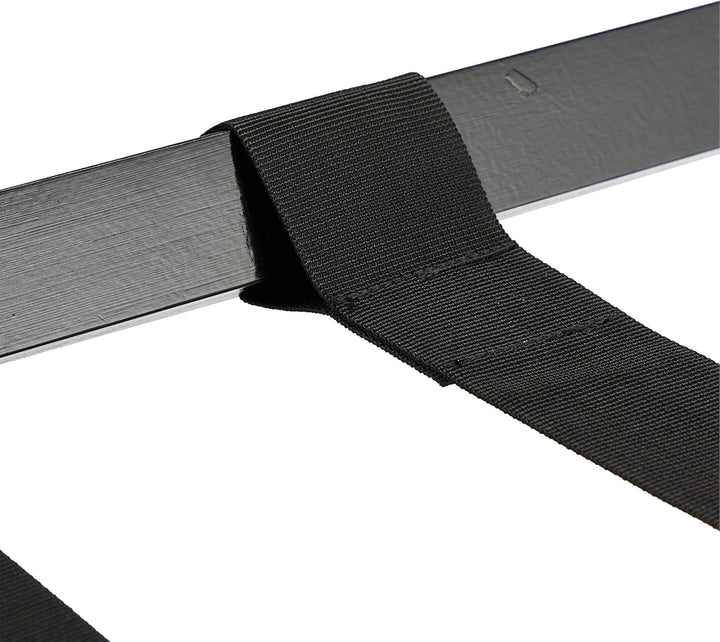 Relaxdays Kofferständer, klappbar, Bambus, HBT: 58,5x68,5x38 cm, Gepäckständer mit Ablage, Kofferabl