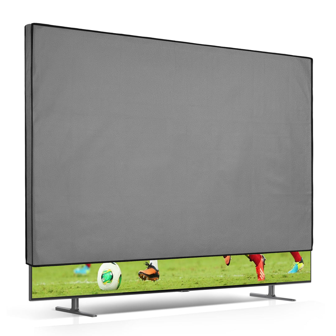 kwmobile 75" TV Abdeckung Indoor - Fernseher Hülle Bildschirmschutz Abdeckung - TV Bildschirm Staubs