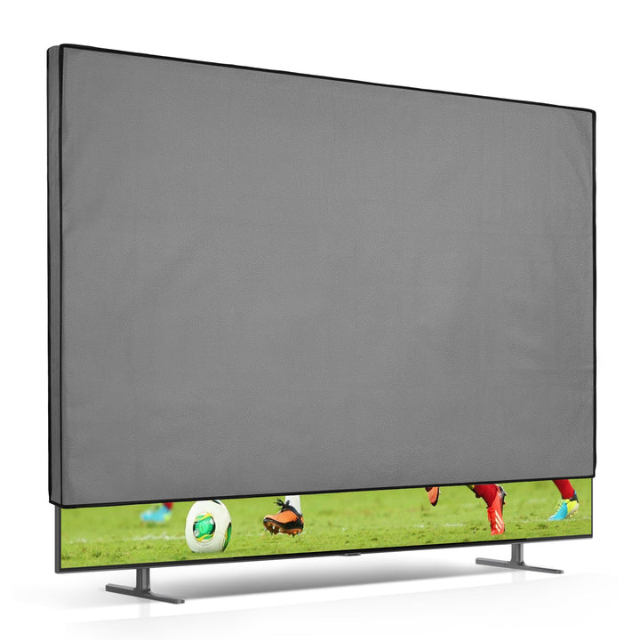 kwmobile 75" TV Abdeckung Indoor - Fernseher Hülle Bildschirmschutz Abdeckung - TV Bildschirm Staubs