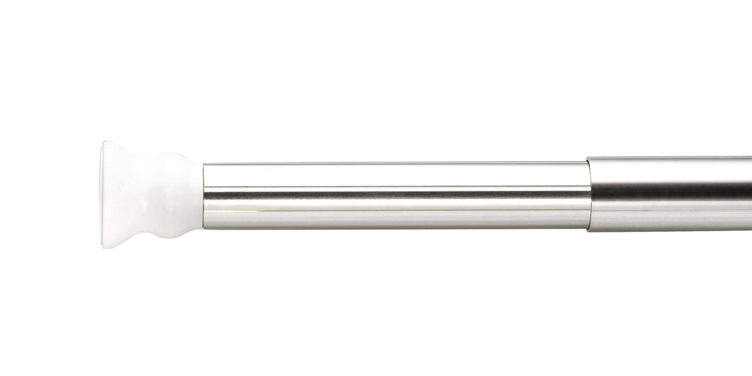 RIDDER Duschvorhangstange Wien ausziehbar chrom glänzend 70-115 cm 70-115 cm Chrom Glänzend, 70-115