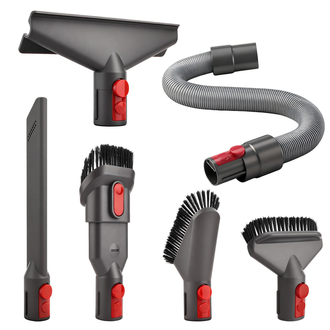 6 Stück Aufsatz für Dyson Staubsauger V7 V8 V10 SV10 V11 SV11 und V15, Bürste Ersatzteile für Dyson