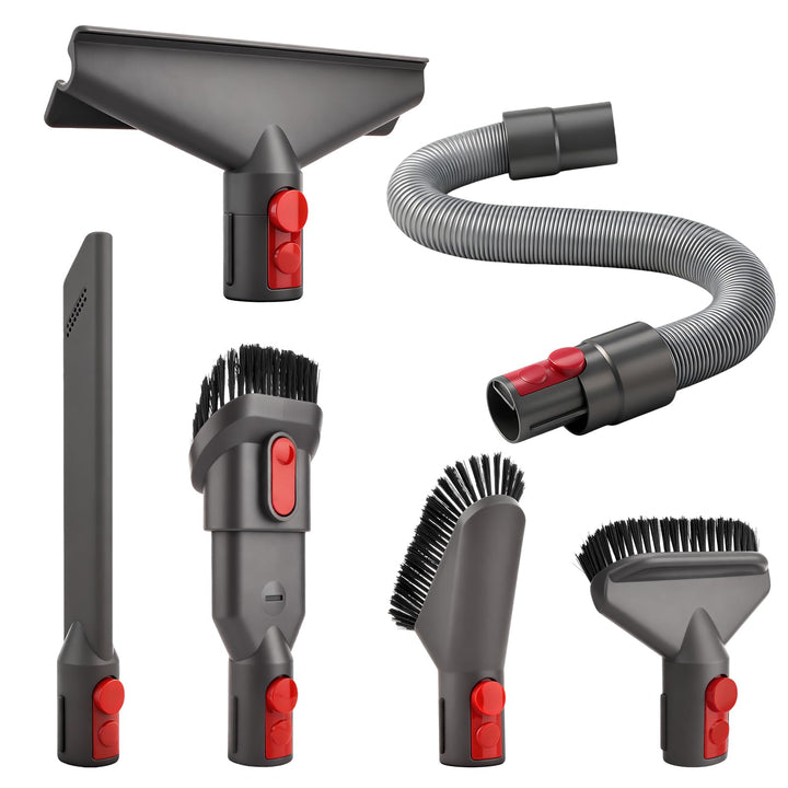 6 Stück Aufsatz für Dyson Staubsauger V7 V8 V10 SV10 V11 SV11 und V15, Bürste Ersatzteile für Dyson
