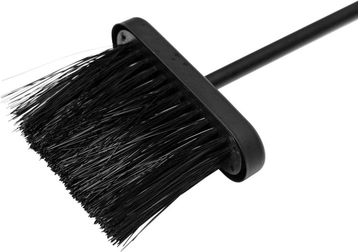 raik R1004 Raik Holzregal & Kaminbesteck Wilhelm, 4-teilig, schwarz, 74