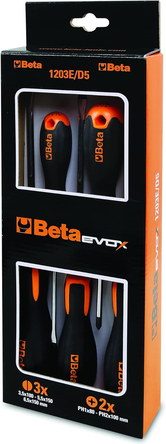 1203E/D8P-JUEGO 8 DESTORNILLADORES EVOX