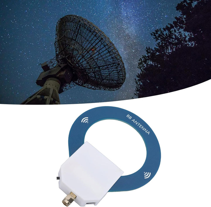 Schleifenantenne, 9.9 KHz-181MHz Kleine SW Runde Antenne, Tragbare Rotierbare FM Shortwave Richtungs
