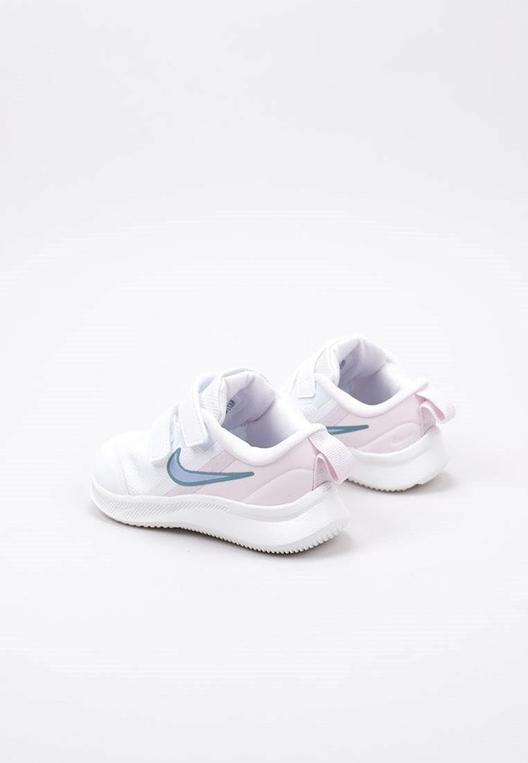 Nike Jungen Star Runner 3 Sneaker 28.5 EU Weiss Kobalt Bliss Pearl Pink, 28.5 EU Wei&#xDF; Kobalt Bl