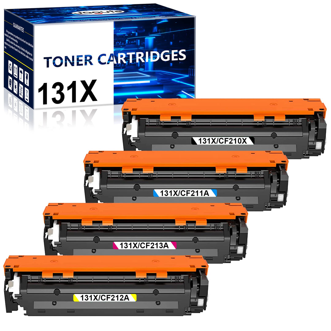 Jagute 131X 131A Toner Kompatible für HP Toner 131A 131X CF210X CF210A für HP Laserjet Pro 200 Color
