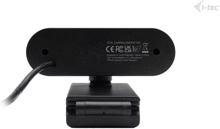 i-tec Solomon 100 Webcam 1080p mit Fester Fokus, Automatische Bildoptimierung und Integrierte Datens